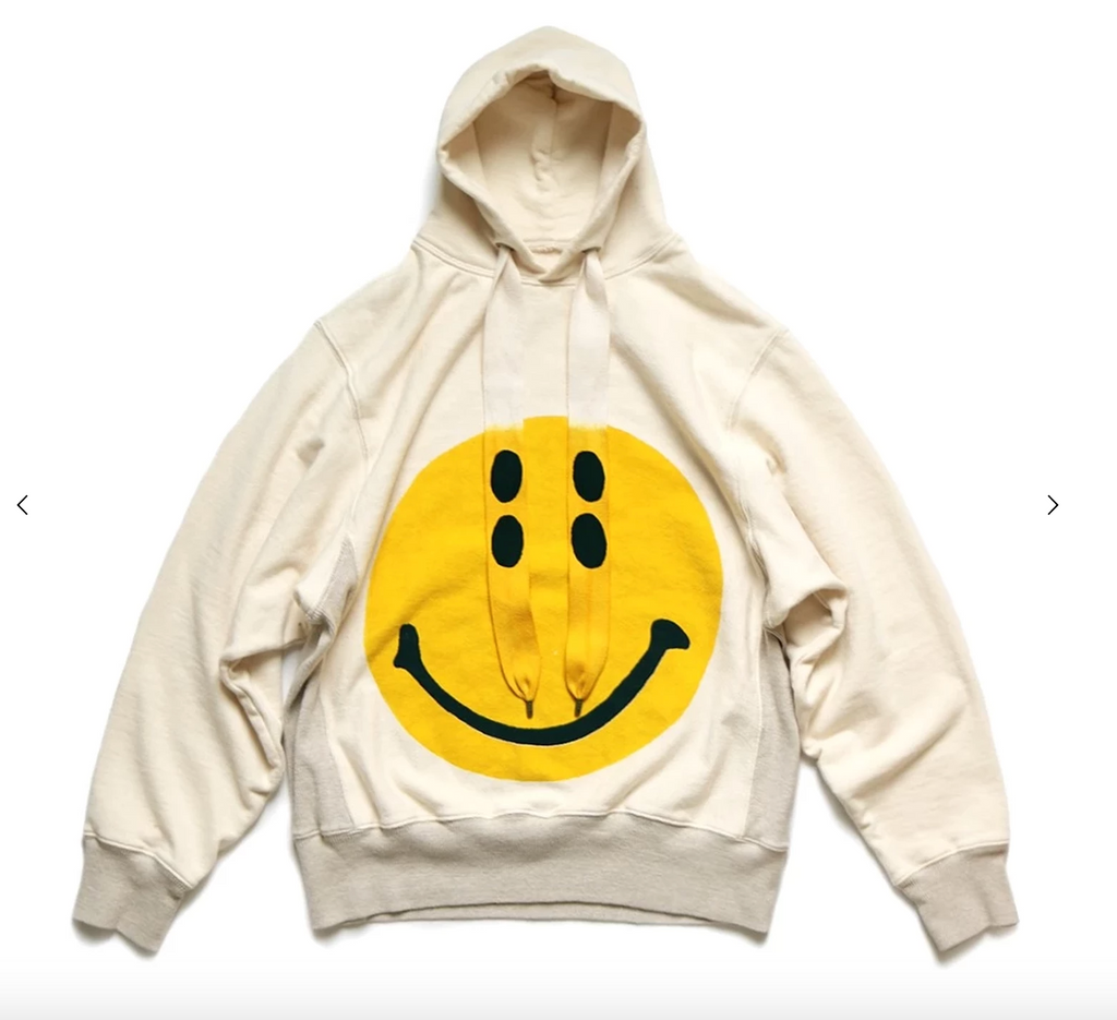 Kapital Rain Smiley Hoodie